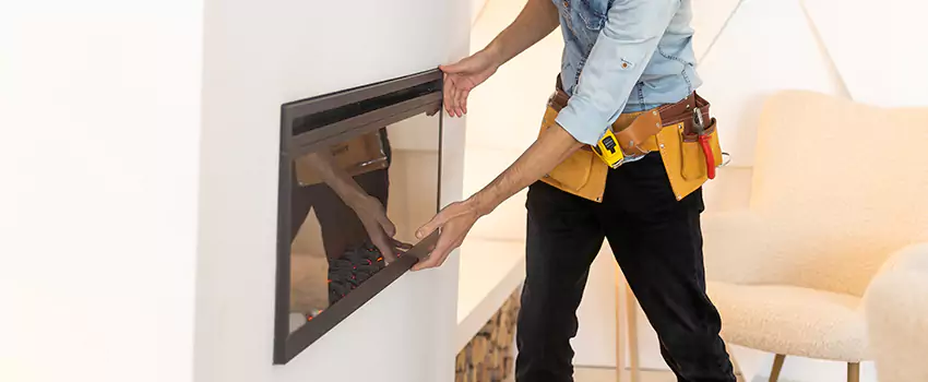 Metal Fireplace Installation in Ada, Oklahoma