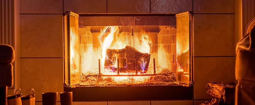 Mendota Hearth Landscape Fireplace Installation in Ada, Oklahoma