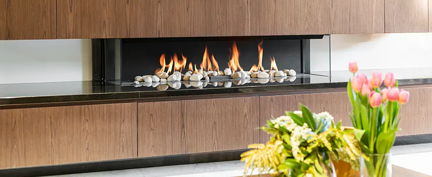Double-height Fireplace Design Refurbishment in Ada, Oklahoma