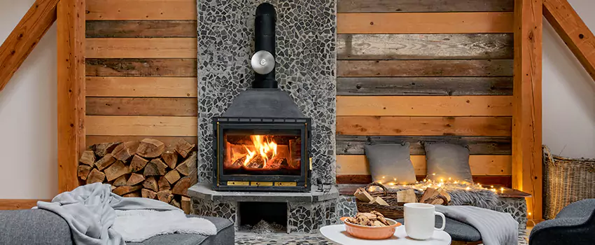 Thelin Hearth Products Direct Vent Gas Stove Fireplace Inspection in Ada, Oklahoma
